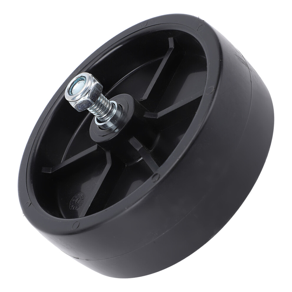 6 Inches Boat Trailer Jack Wheel 1200Lbs Loading Capacity Nylon Plastic Boat Trailer Tongue Jack Wheel 4691325127952