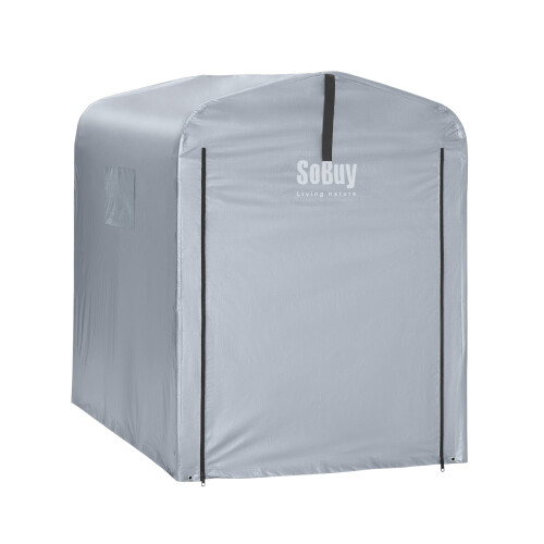 SoBuy SDA11-SIL Abdeckplane 120x176x163cm