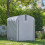 SoBuy SDA11-SIL Abdeckplane 120x176x163cm 3