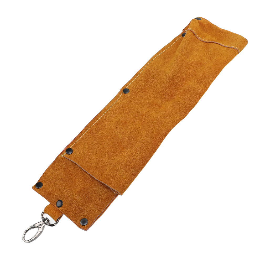 Welding Electrode Storage Pocket Flame Retardant Leather Welding Rod Storage Container 5071325131675