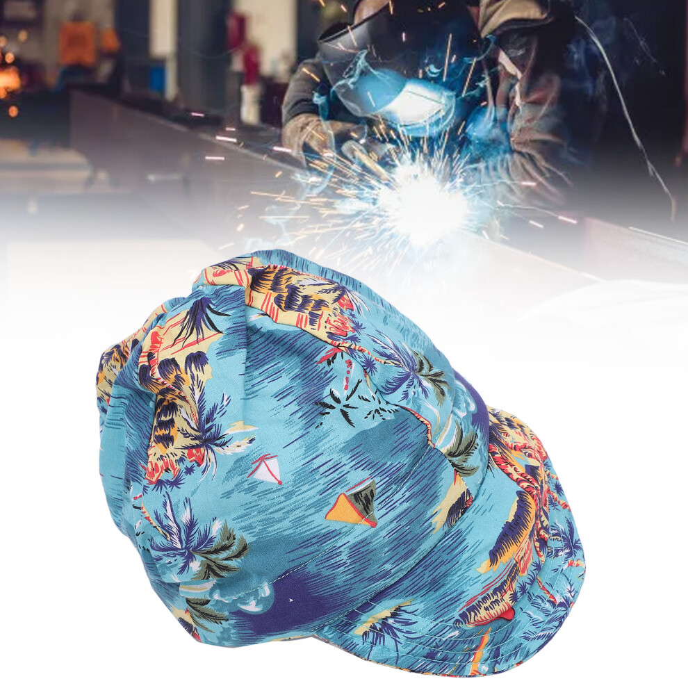 Welding Cap Splash Proof Elastic Design Flame Retardant Cotton Reversible Protective Welders Cap 8281325132122