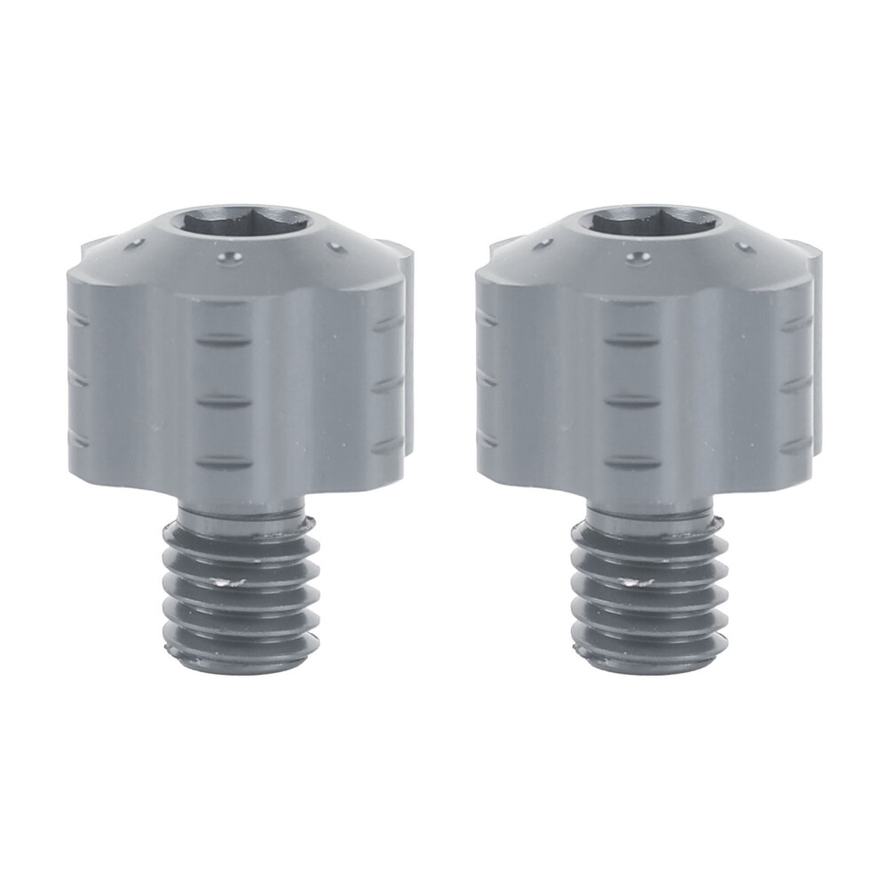 2Pcs 8Mm Motorcycle Mirror Hole Plugs Aluminium Alloy Anodizing Left Hand Threaded Rearview Mirror Hole Screw Ti Color 3211325133091