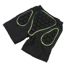 Protective Padded Shorts Thickened Shock Absorption Hip Tailbone Padded Shorts for Skiing Skating Snowboarding Skateboarding L