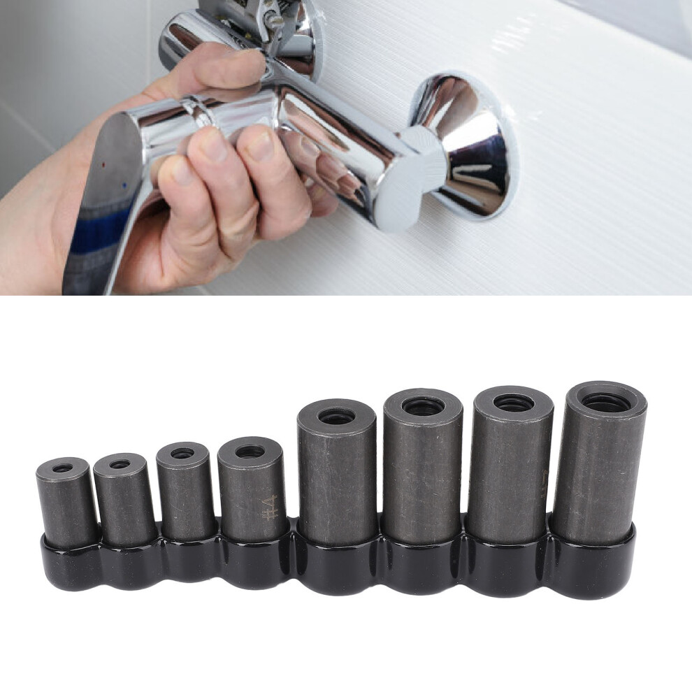 Tap Socket Set Alloy Steel High Hardness Enhanced Efficiency Effortless Use Tap Holder Socket Set For Tap Repair Maintenance 6941325134282