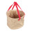 Faltbarer Eimerbehälter 20 L beige tragbar 8