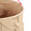 Faltbarer Eimerbehälter 20 L beige tragbar 5