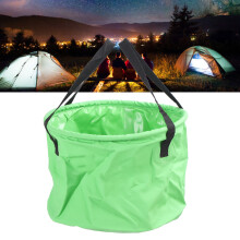 Faltbarer 20-Liter-grüner Eimer-Behälter-Becken