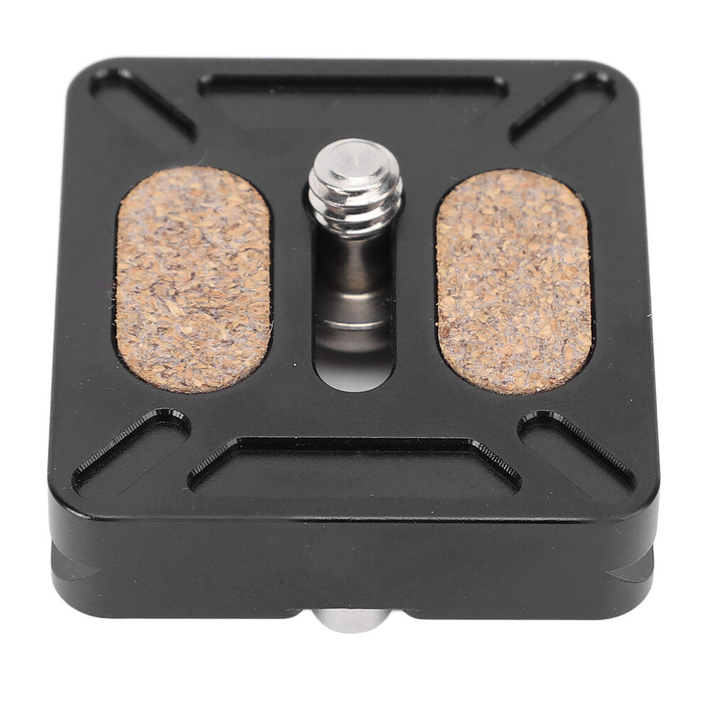 Camera Quick Release Plate With 1/4In Screw Aluminum Alloy Secure Grip For Dslr Mirrorless Action Camera 4921325134989