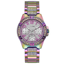 Guess Damen Irisierende Multifunktionsuhr GW0044L1