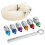 BOROCO Brake Bleeder Wrench Kit Metal Rubber 7‑12m 9
