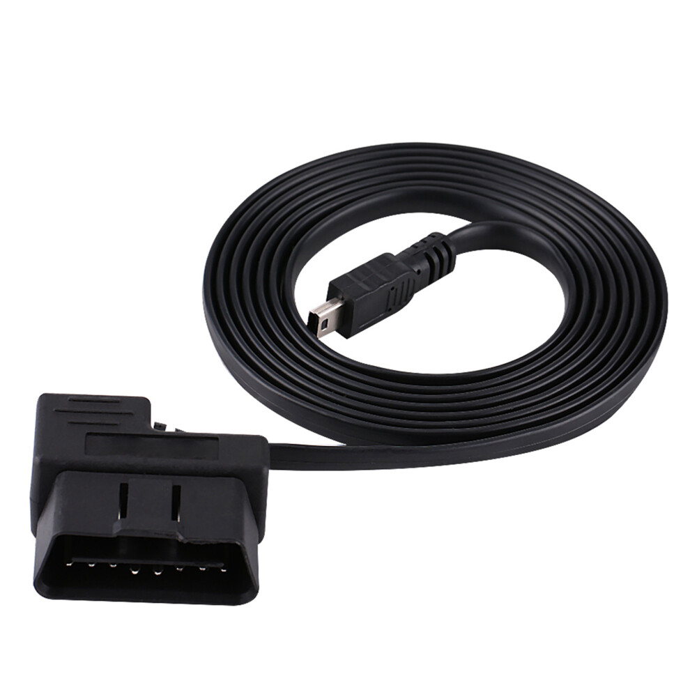 Vobor Car Obd-Ii Obd2 Eobd 16Pin Diagnostic Extens Black 9037306158051