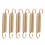 Vobor 6pcs Stainless Steel Muffler Exhaust Pipe Sp 1