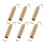 Vobor 6pcs Stainless Steel Muffler Exhaust Pipe Sp 8