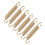 Vobor 6pcs Stainless Steel Muffler Exhaust Pipe Sp 7