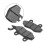 Vobor Motorcycle Brake Pads Compatible with Ka-wa- 4