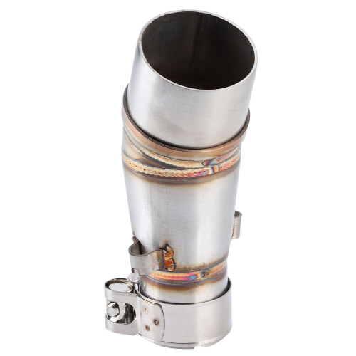 Exhaust Middle Pipe-Motorcycle Slip On Exhaust Mid 1
