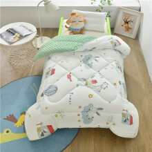 (Dream Deer, 120cm*100cm=48inch*40inch) Super Soft 1pc Youngsters' Thick Quilt | 100% Polyester, Cute Animal Pattern Bedding for Youngsters, All-Season Lightweight Comforter