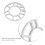 Wheel Spacers - Wheel Spacers 2 pieces Aluminium A 8