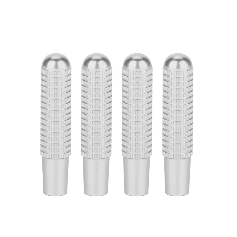 Vobor 4Pcs 9.5Mm Aluminium Alloy Car Interior Door Red/Silver 9037306158600