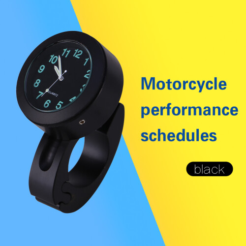 Handlebar Clock-7/8"-1" Universal Motorcycle Handl 1