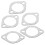Vobor 2.5" Aluminium Alloy Exhaust Header Down Pip 5