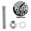 Lsaardth Exhaust Manifolds Bolt- 10pcs Stainless S 10