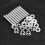 Lsaardth Exhaust Manifolds Bolt- 10pcs Stainless S 5