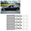 Lsaardth Exhaust Manifolds Bolt- 10pcs Stainless S 9