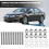 Lsaardth Exhaust Manifolds Bolt- 10pcs Stainless S 7