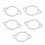 BOROCO Exhaust Flange Gasket, 5Pcs 3'' Ceramic Exh 1