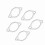 BOROCO Exhaust Flange Gasket, 5Pcs 3'' Ceramic Exh 7