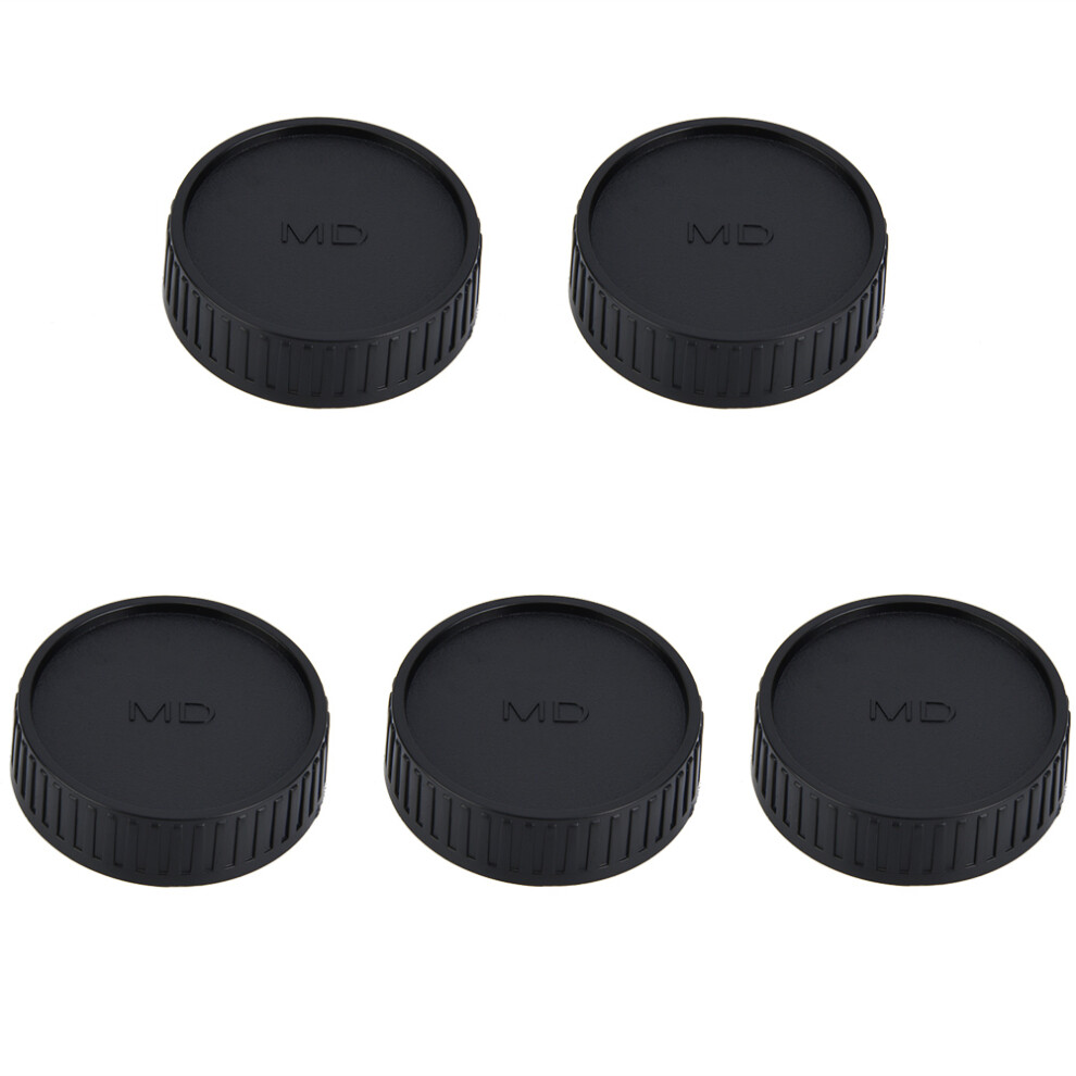 5Pcs Plastic Rear Cap Protective Cover Fits For Minolta For Seagull Md Mount Camera Lens 4911325147942