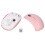 Wireless Bluetooth Keyboard and Mouse Combo Dual Mode 100 Keys Gaming Keyboard 1600DPI Mouse Set for PCs Laptops Pink 11