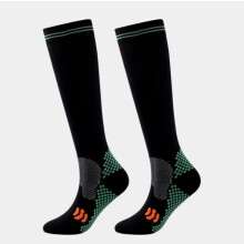 (Black, S/M) Medical Compression Socks Support Stockings Travel Flight Socks (20-30 mmHg)