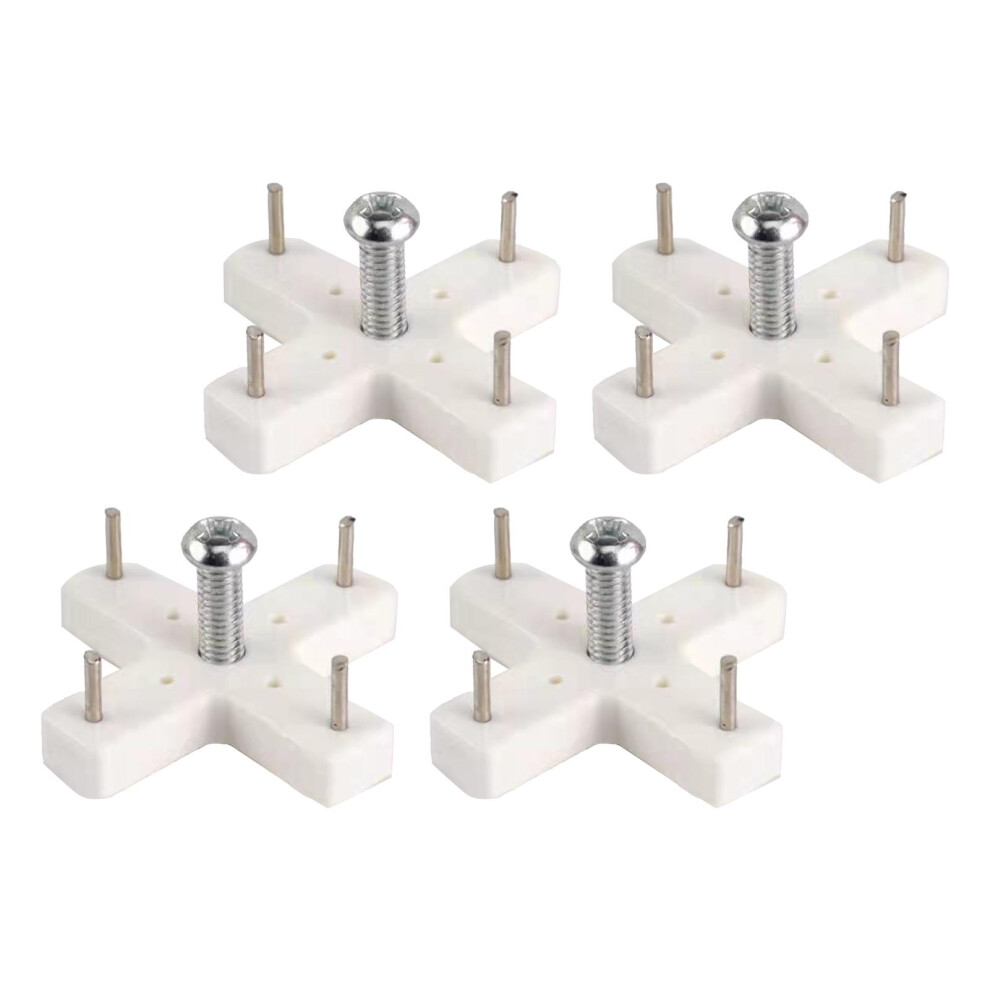 4Pcs Traceless Wall Screw Nail Drill Free Multipurpose Picture Hanger Hook For Drywall Cement Wall 4021325178300