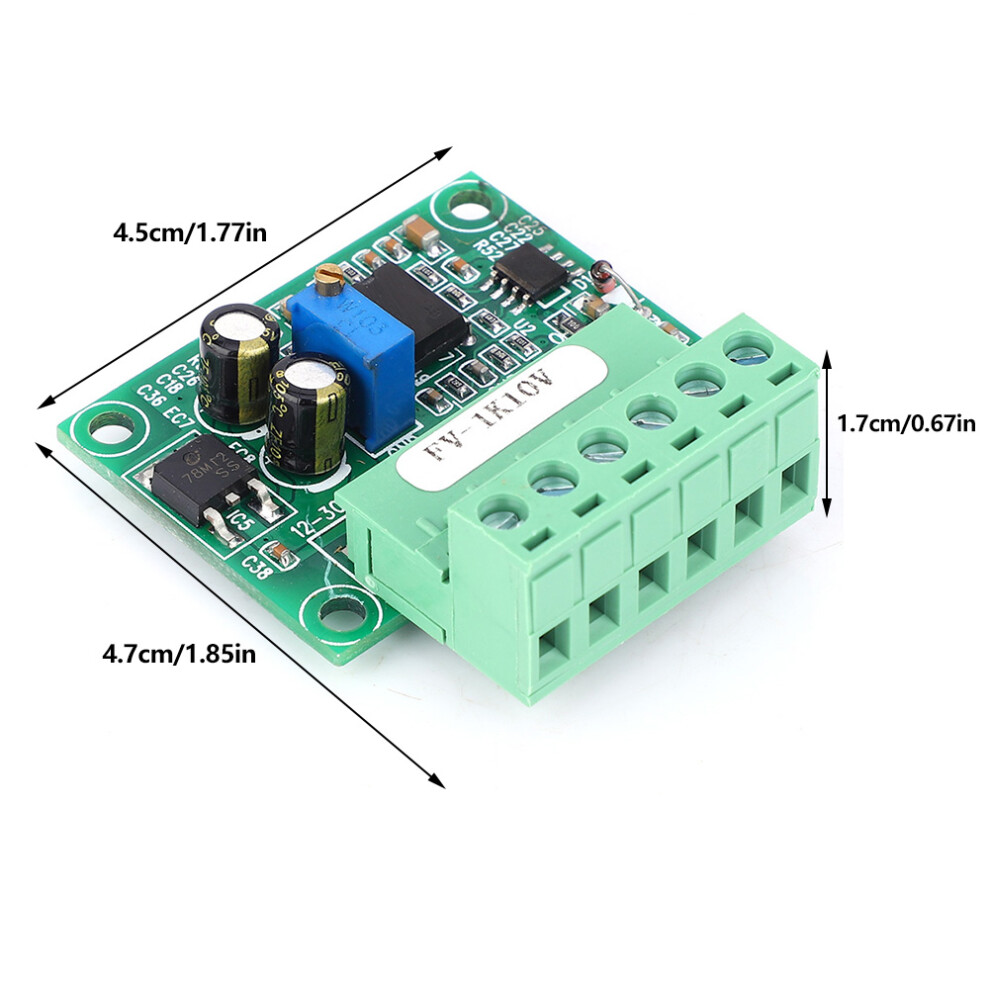 Fv-1Khz10v Frequency Voltage Converter Module 0~1Khz To 0~10V Digital To Analog Signal Module 6901325266949
