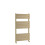 Balterley Square Towel Radiator with Flat Panels 840mm x 500mm, Brushed Brass 1