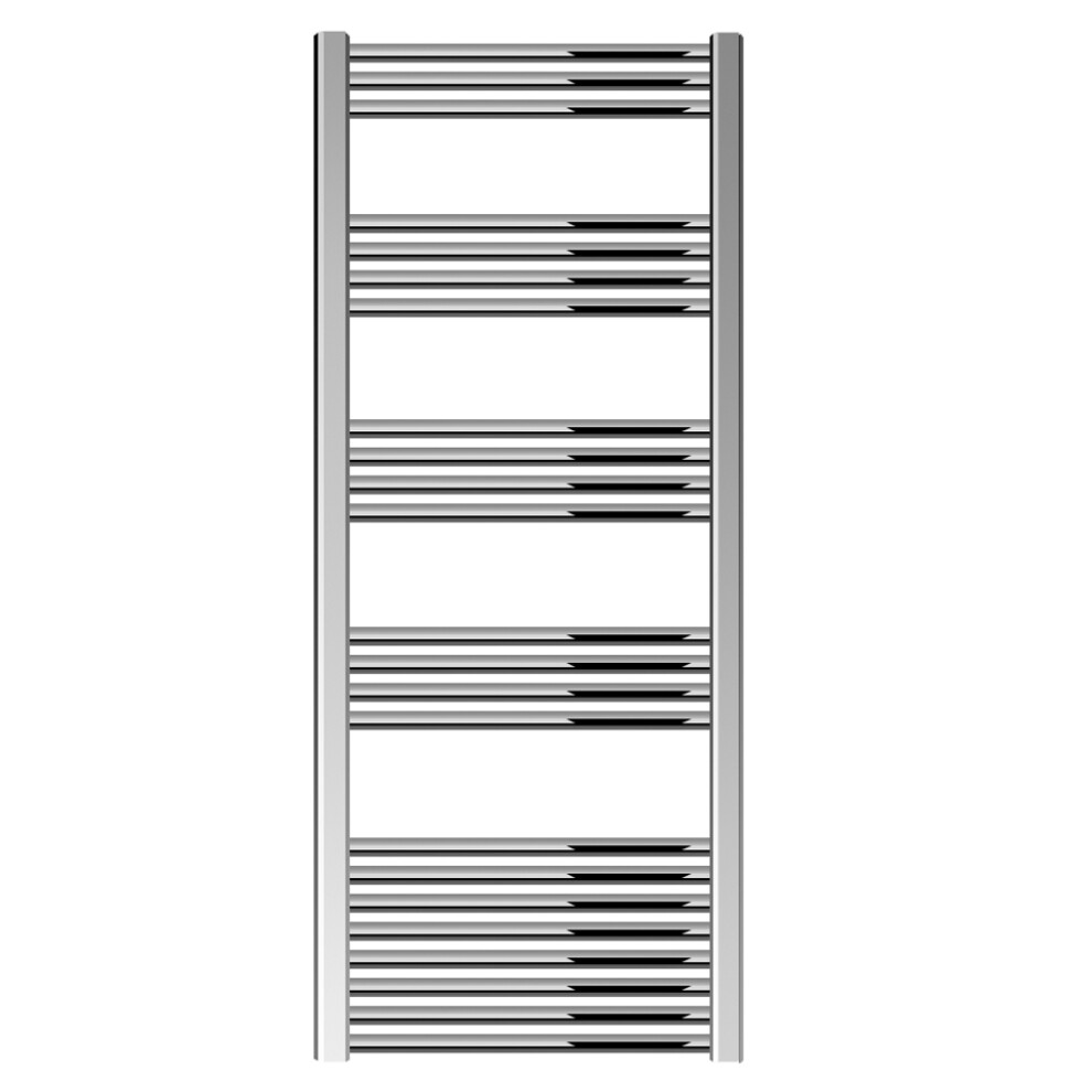 Balterley Straight Heated Heated Towel Rail Radiator, 502W, 600 X 1500Mm, Chrome