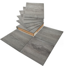 Art3d Peel and Stick Vinyl gulvfliser 30-Pack 12 x 12 tommer selvkl?bende vandt?t gulve Tr?planker til k?kken Spisestue Sovev?relser D?k 30 Sq. F