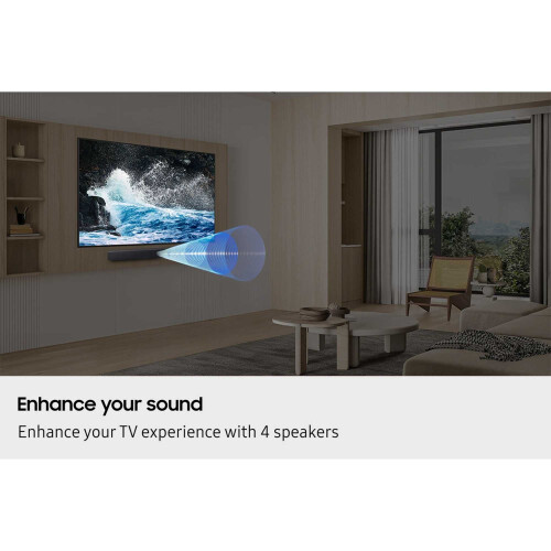 Samsung Samsung HW-B400F/ZF Barra de Som 2.0ch 40W Bluetooth USB Surround 1