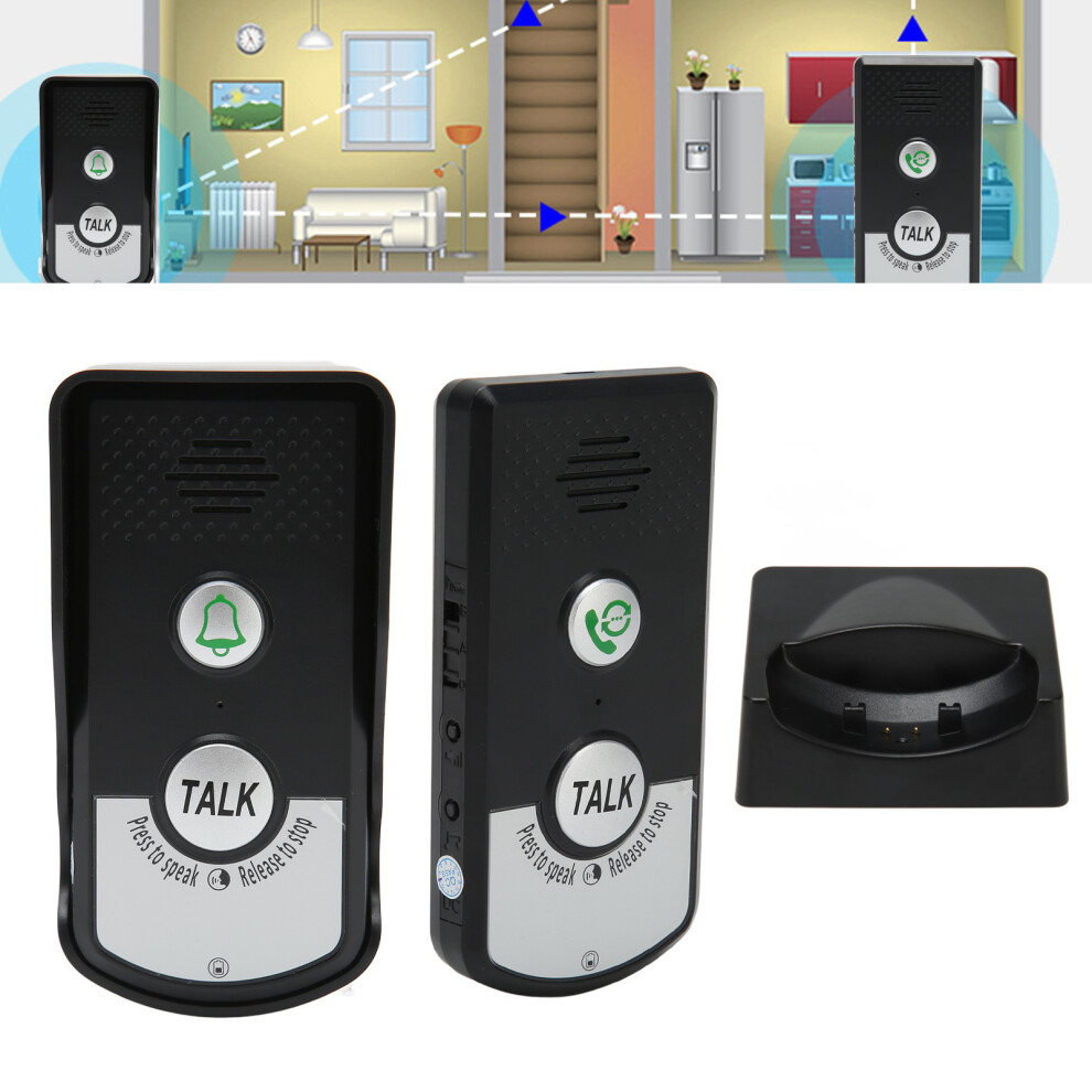Wireless Intercom Doorbells Long Distance Intercomunicador Voice Doorbell Ip54 Waterproof For Home Hotel 4911325291683