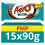 Aero Aero Hazelnut Chocolate Sharing Bar 90g (Pack of 15) 1