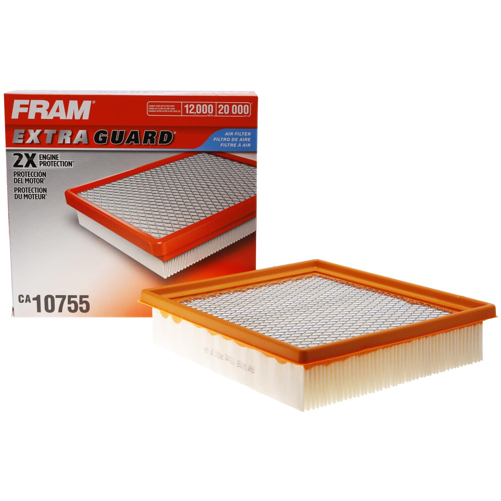 FRAM Extra Guard Air Filter CA10755 for Select Dodge Jeep Lexus and Toyota Vehicles
