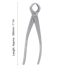 180mm Stainless Steel Knob Cutter Ball Shear Scissors Landscape Modeling Garden Bonsai Tools