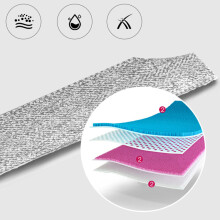 2-in-1-Vakuum-Besen, Blau, 750 g Manueller Reiniger