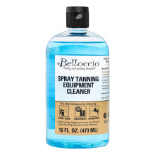 Belloccio Spray Tanning Equipment Cleaner 16 ounces - Hurtig fungerende rengøringsløsning Rengør al airbrush spray garvning applikation kanoner a