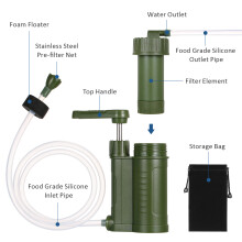 Outdoor Water Filtration System Water Purifier Water Filter for Camping Hiking Emergency Fishing