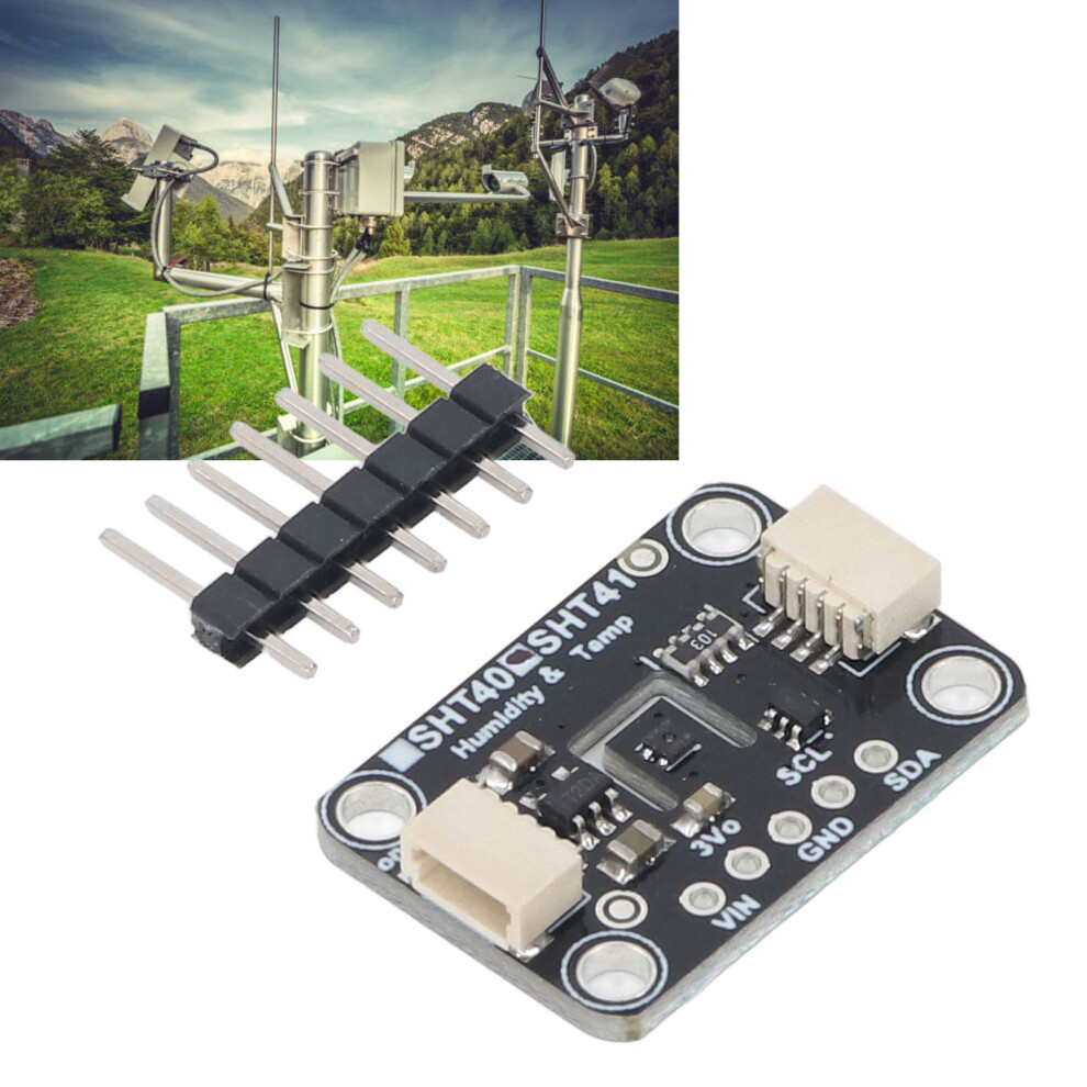 Temperature and Humidity Sensor Module IIC I2C Interface Board and Pin Header for Automatic Control Home Appliances SHT41