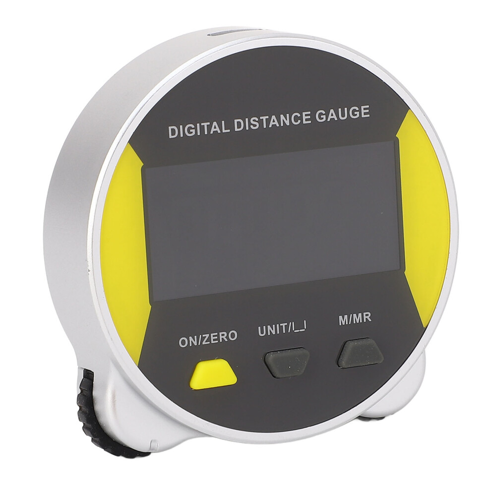 Digital Distance Gauge Lcd Display Electronic Tape Measure Ruler Rechargeable Small Rolling Measuring Tool 3601325410986