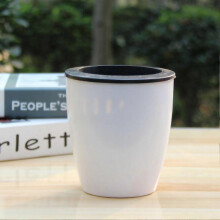 Round Flower Planter Self Absorbing Water PP Resin Flower Pot with Planting Basket Cotton Rope M9 Pot